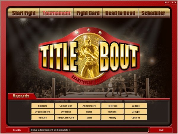 Title Bout Championship Boxing Screenshot
